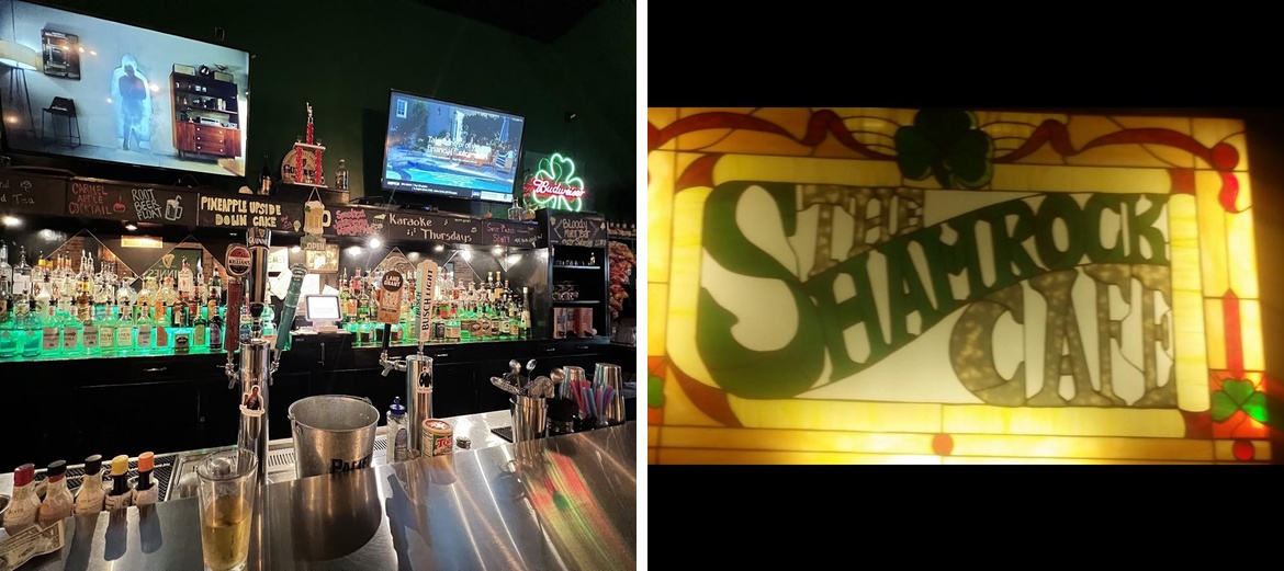 Shamrock Irish Pub Menu